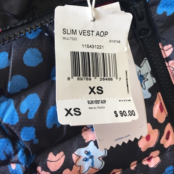 NWT Adidas Puffy Vest - Picture 5 of 5